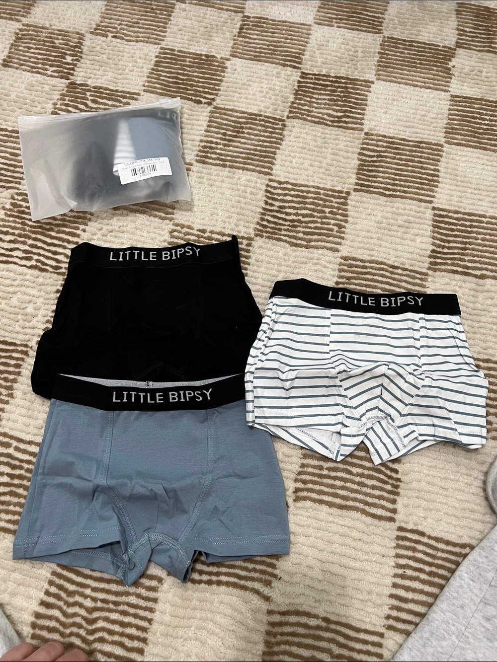 Little Bipsy Boxer Briefs 3-4 Year